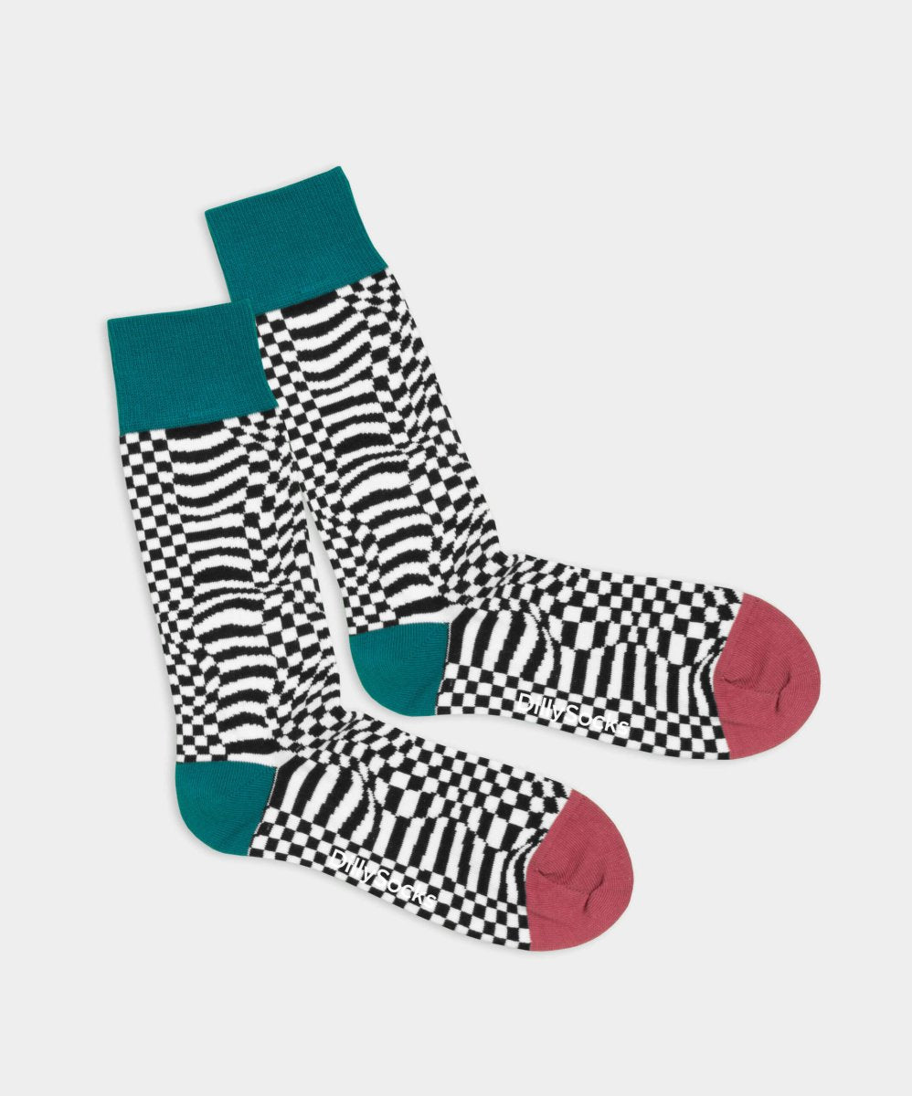 Socken Delusional Chess von DillySocks