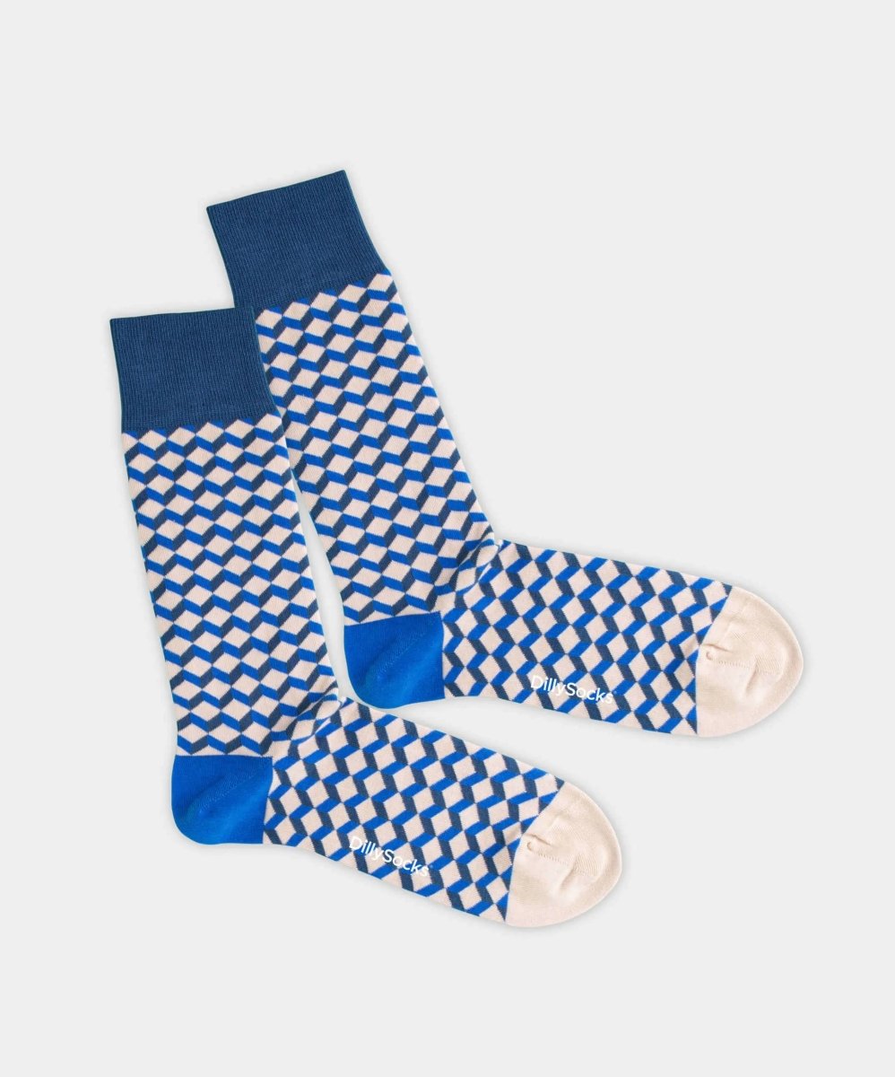 Socken Denim Dice von DillySocks