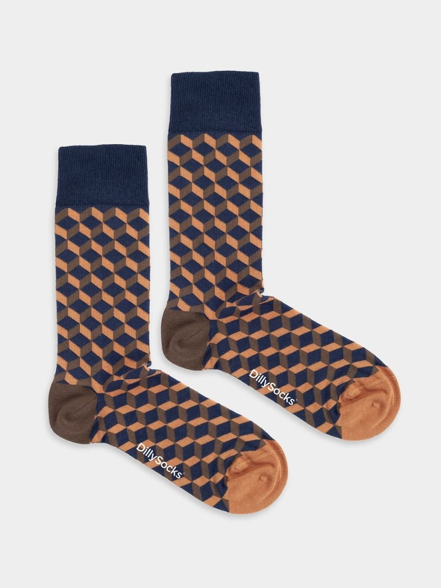Socken Earthy Dice von DillySocks