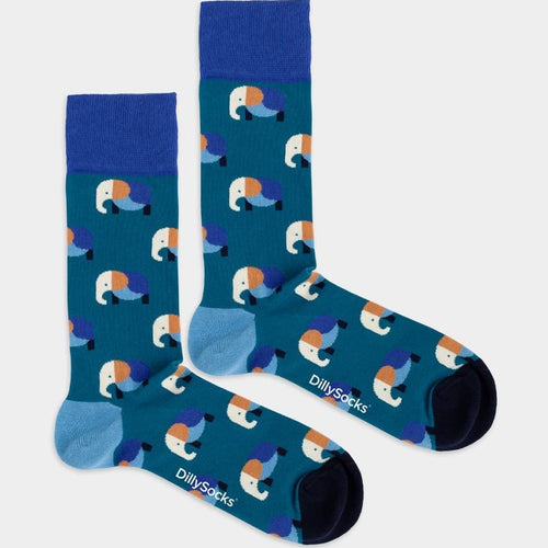 Socken Elevated Elephant von DillySocks
