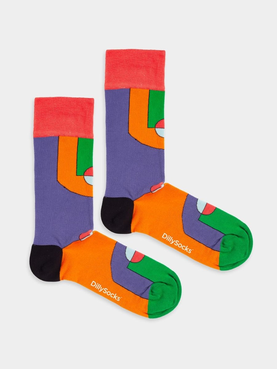 Socken Expressionism von DillySocks