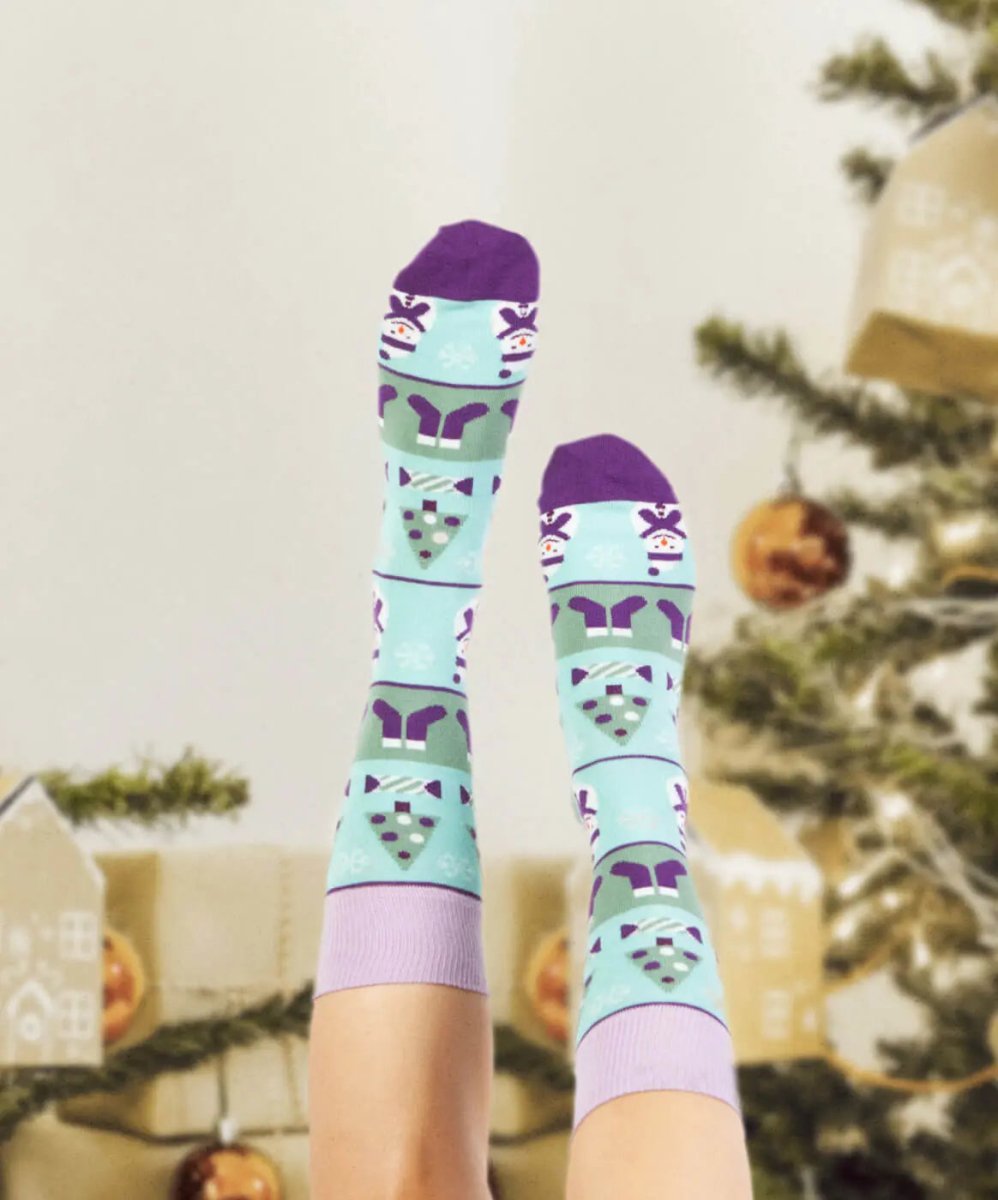 Socken Fancy Christmas Decoration von DillySocks