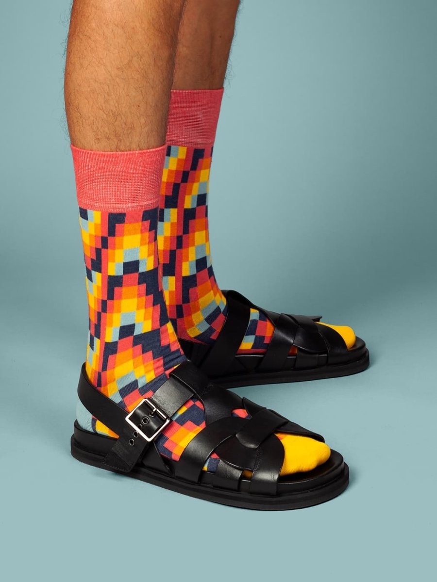 Socken Fire Patterns von DillySocks