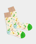 Socken Flamingo Cream von DillySocks