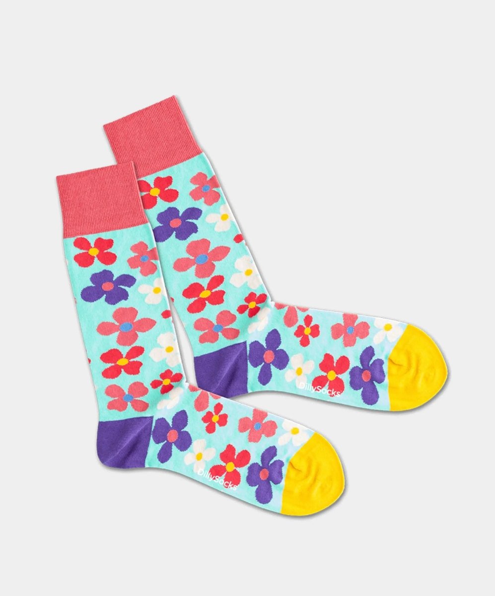 Socken Floral Sea von DillySocks
