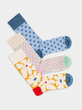 Socken Flower Mood (3er Pack) von DillySocks