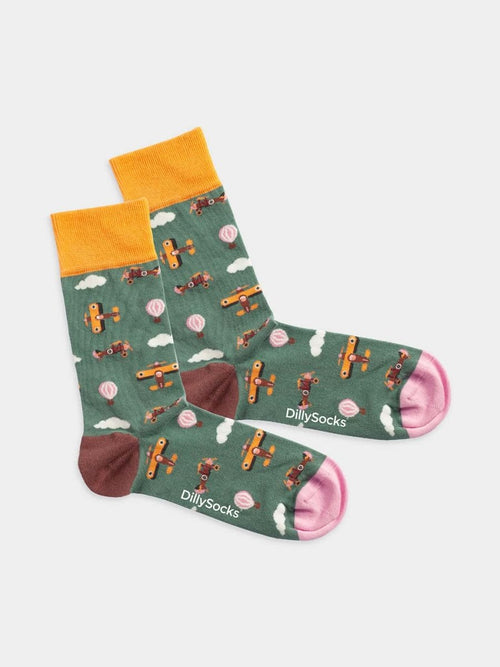 dilly socks Notre chaussettes: Flying Circus
