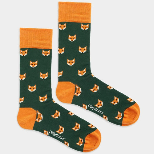Socken Fossiled Fox von DillySocks