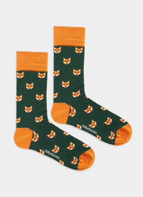 Socken Fossiled Fox von DillySocks