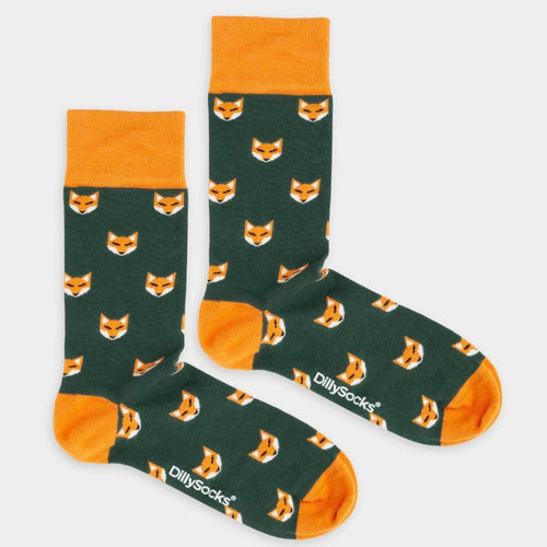 Socken Fossiled Fox von DillySocks