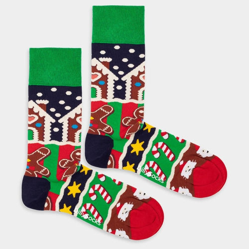 Socken Frosty Gingerbread von DillySocks