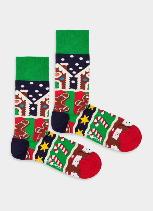Socken Frosty Gingerbread von DillySocks