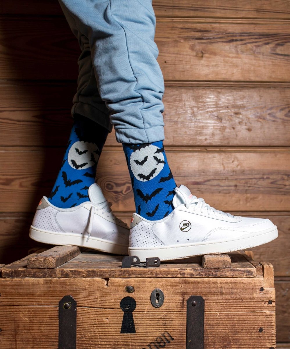 Socken Full Moon Bat von DillySocks