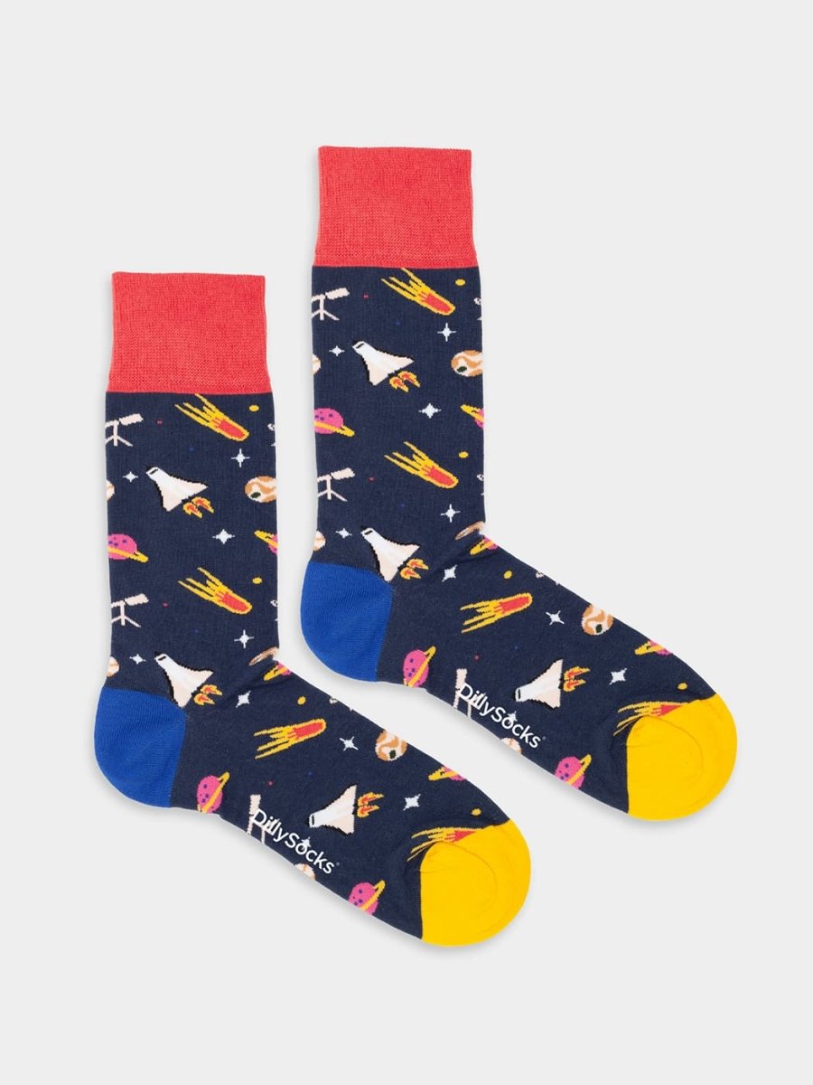 Socken Galactic Adventure von DillySocks
