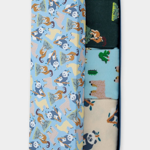 Socken - Geschenkbox Animal Adventures (3er Box) von DillySocks