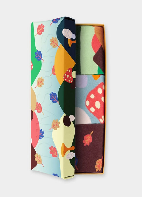Socken - Geschenkbox Fall Wonders (3er Box) von DillySocks