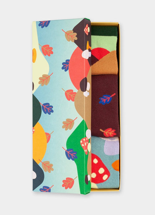 Socken - Geschenkbox Fall Wonders (3er Box) von DillySocks