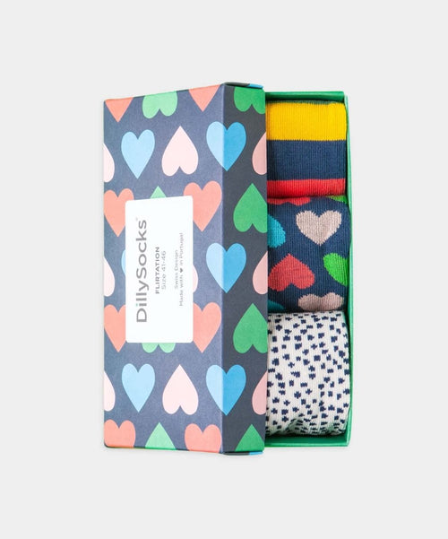dilly socks Notre coffrets cadeaux: Flirtation