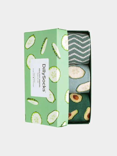 dilly socks Notre coffrets cadeaux: Healthy Greens