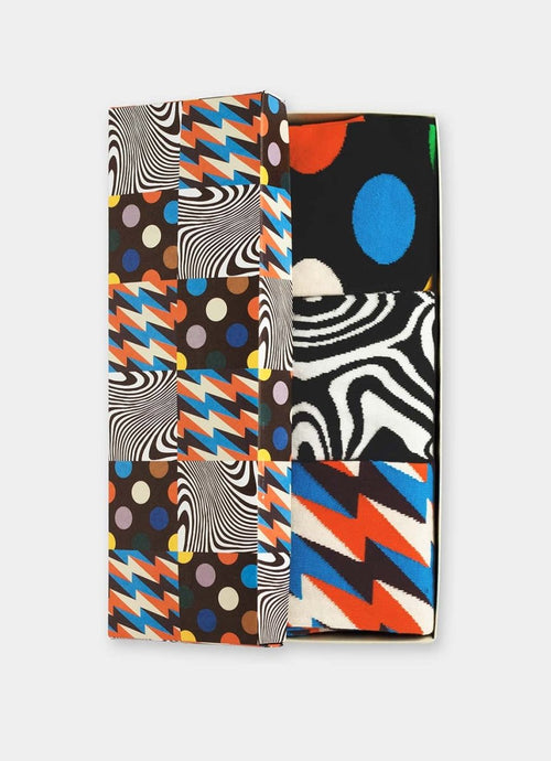 Socken - Geschenkbox On A Short Trip (3er Box) von DillySocks