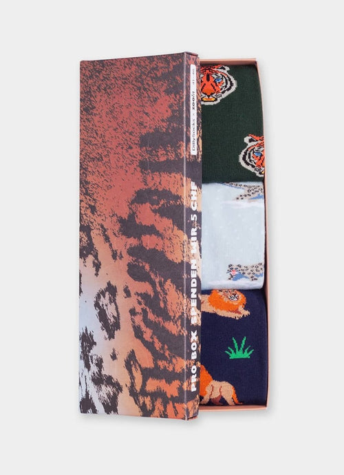 Socken - Geschenkbox Panthera Box (3er Box) von DillySocks