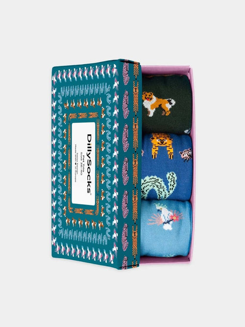 dilly socks Notre coffrets cadeaux: Pet Trio (boîte de 3)