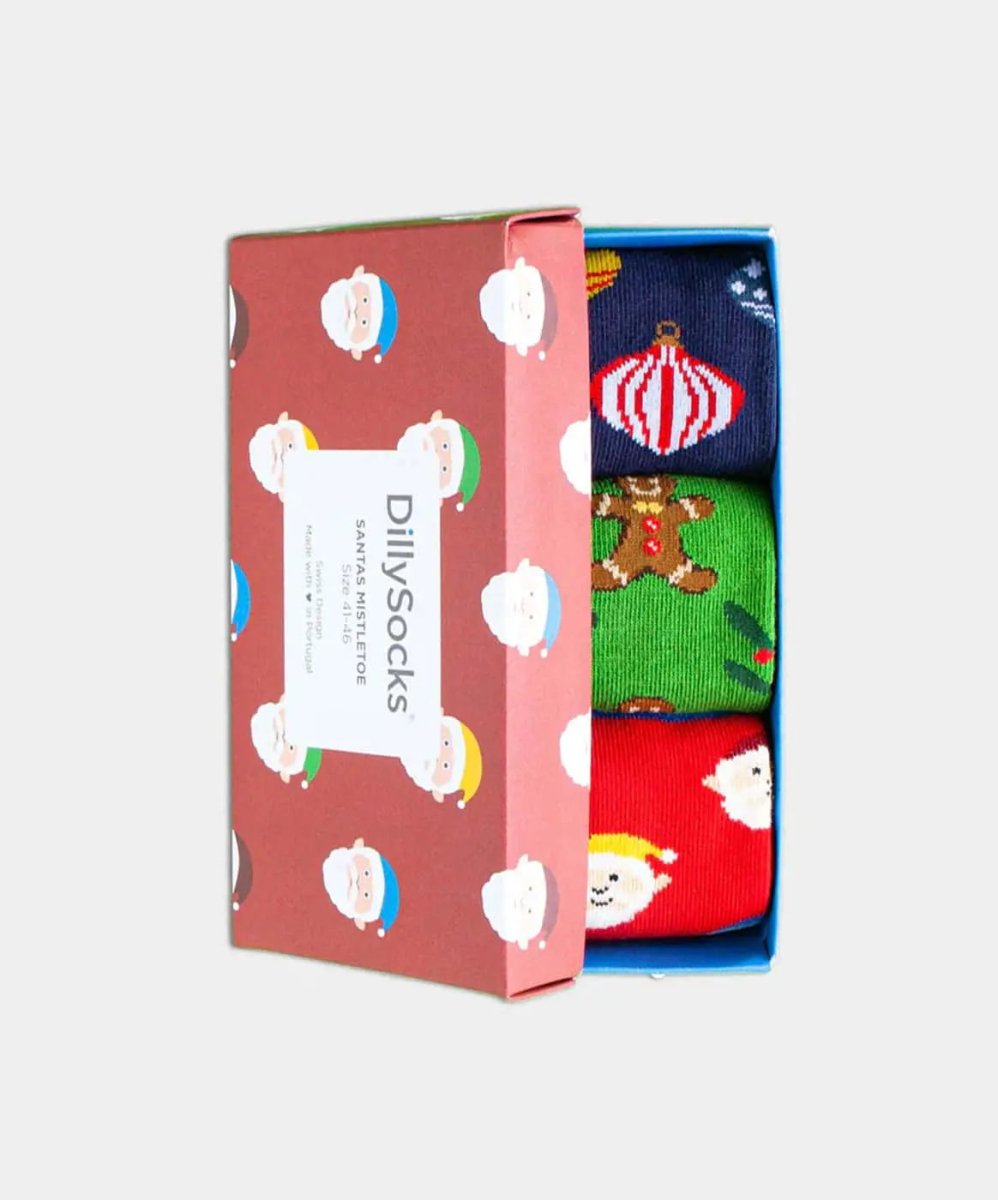 Santa's Mistletoe (Box of 3)
