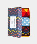 Socken - Geschenkbox Wavy Mix (3er Box) von DillySocks