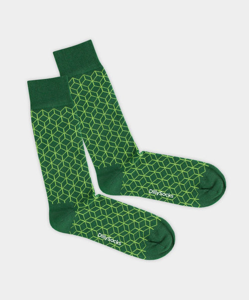 dilly socks Notre chaussettes: Grass Lining