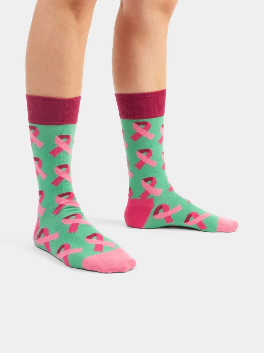 Socken Grassy Pink von DillySocks