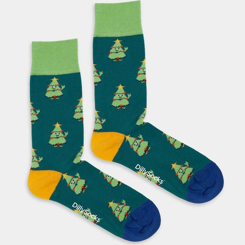 Socken Happy Tree von DillySocks