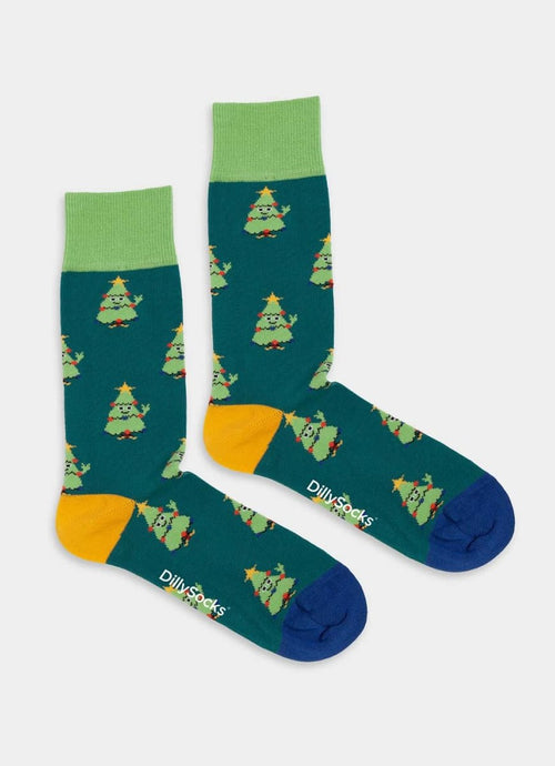 Socken Happy Tree von DillySocks
