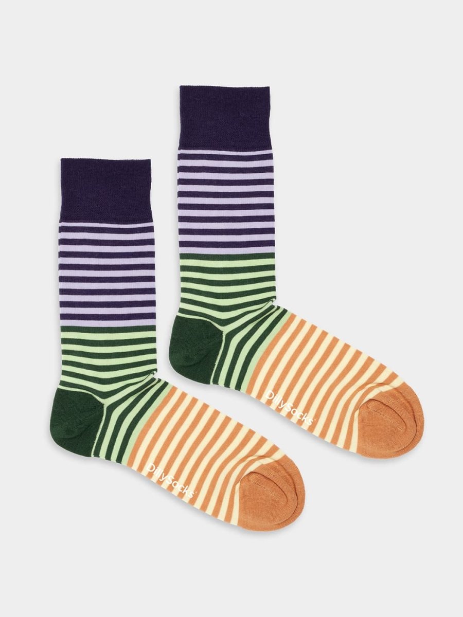 Socken Harvest Stripes von DillySocks