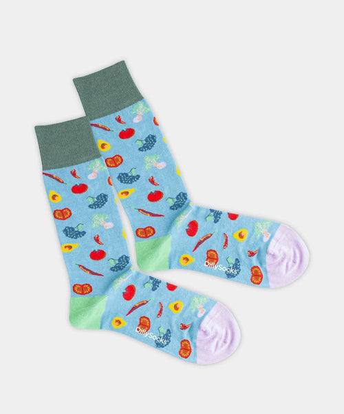 dilly socks Notre chaussettes: Healthy Veggies