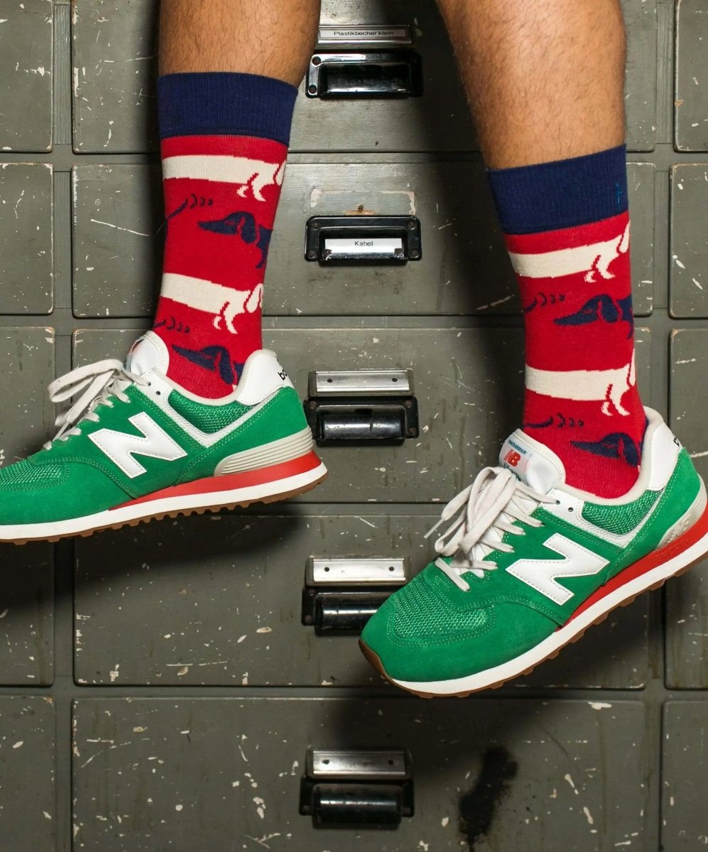 Socken Hot Dog von DillySocks