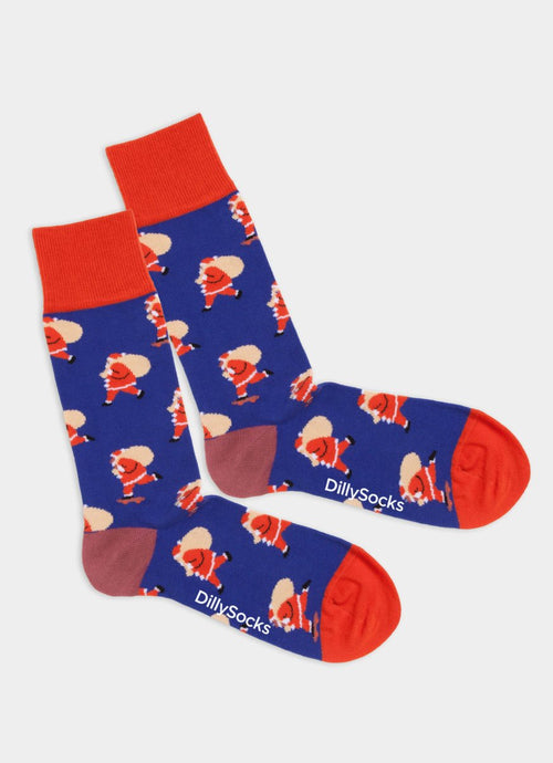 Socken Hurry Up Santa von DillySocks