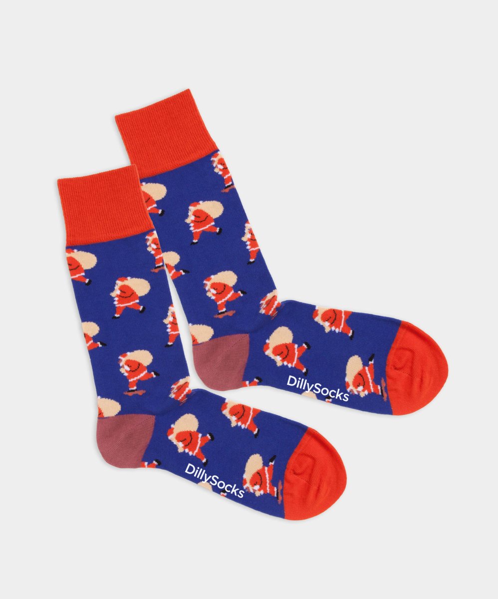 Socken Hurry Up Santa von DillySocks
