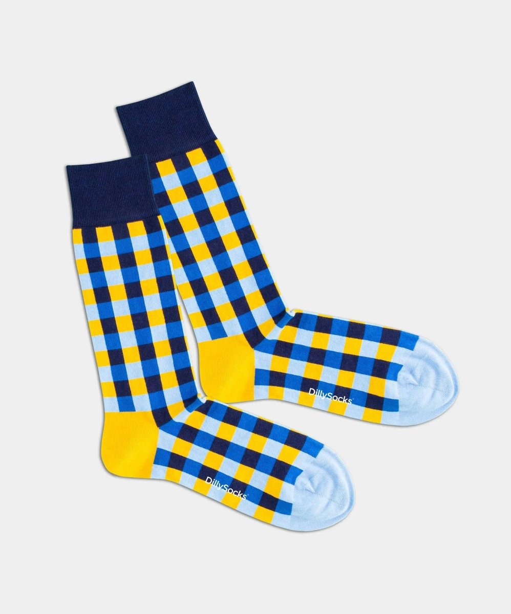 Socken Lemon Water Vichy von DillySocks