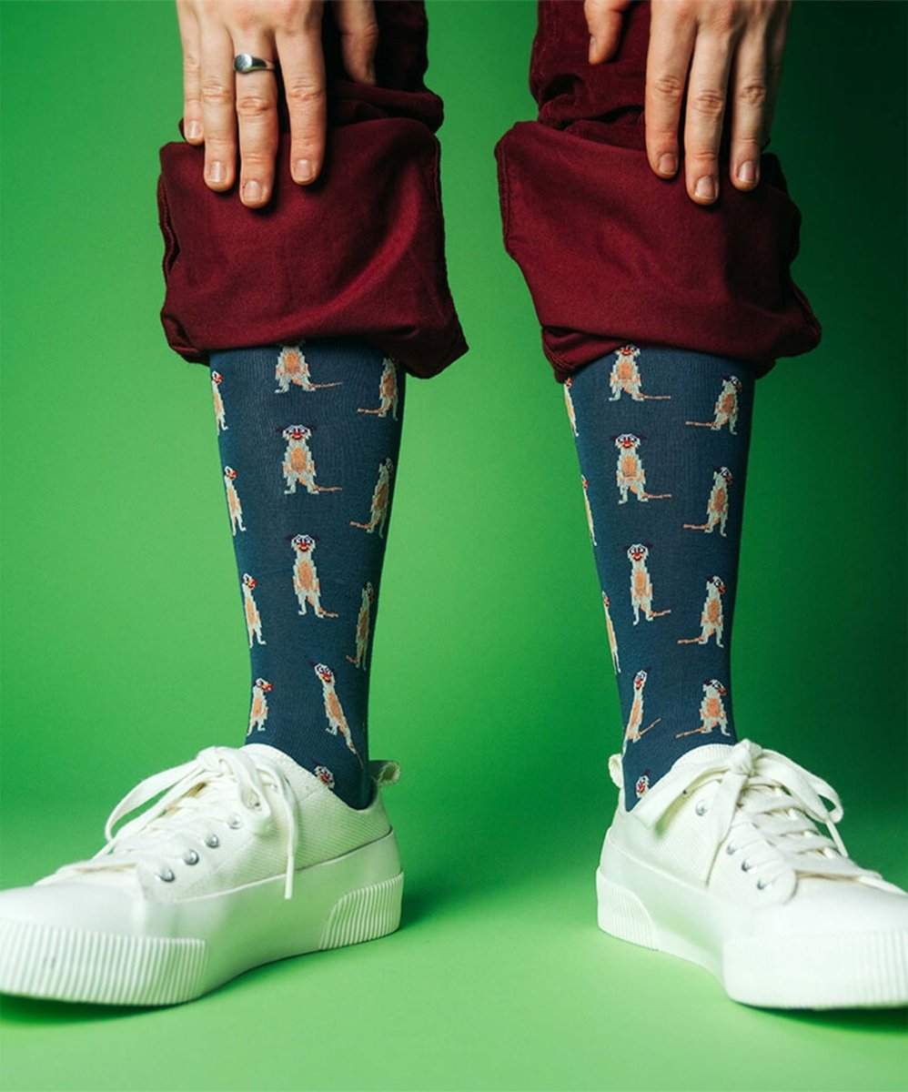 Socken Meerkat von DillySocks