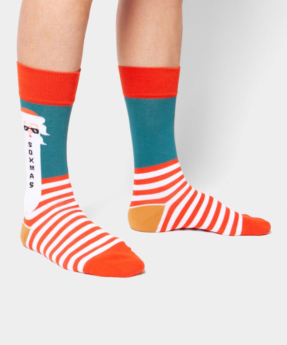 Socken Merry Soxmas von DillySocks