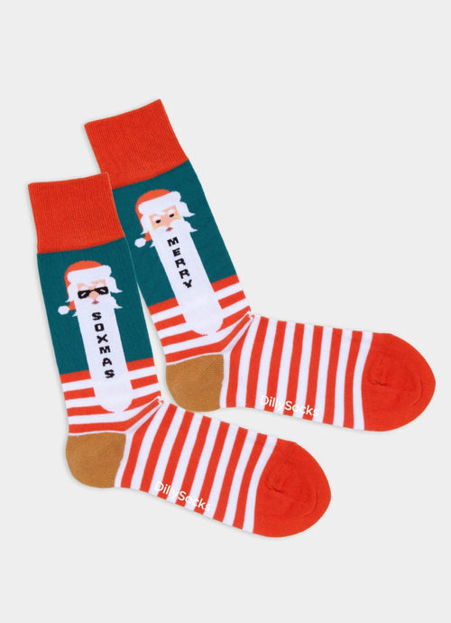 Socken Merry Soxmas von DillySocks