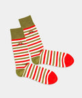 Socken Mistletoe Kiss von DillySocks
