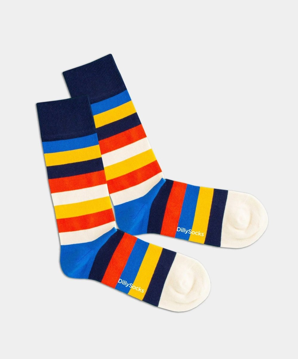 Socken Multi Line von DillySocks