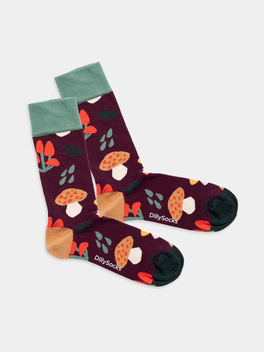 Socken Mushroom Crush von DillySocks