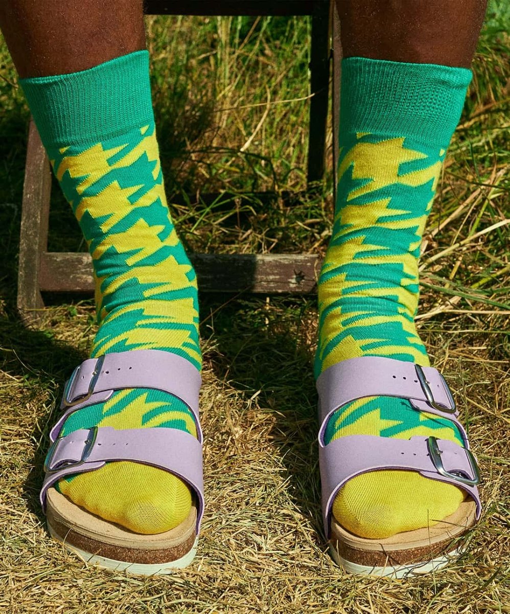 Neon Houdstooth