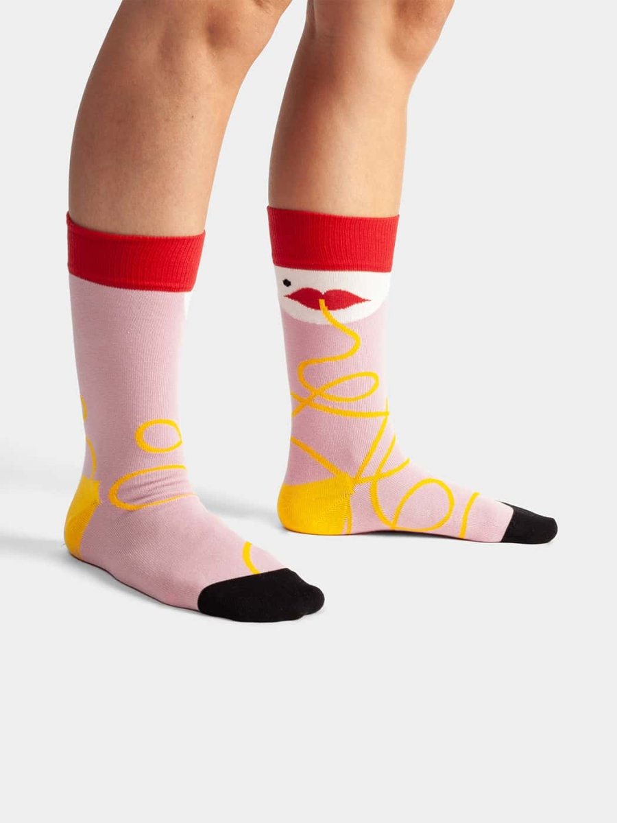 Socken No Regretti Eat Spaghetti von DillySocks