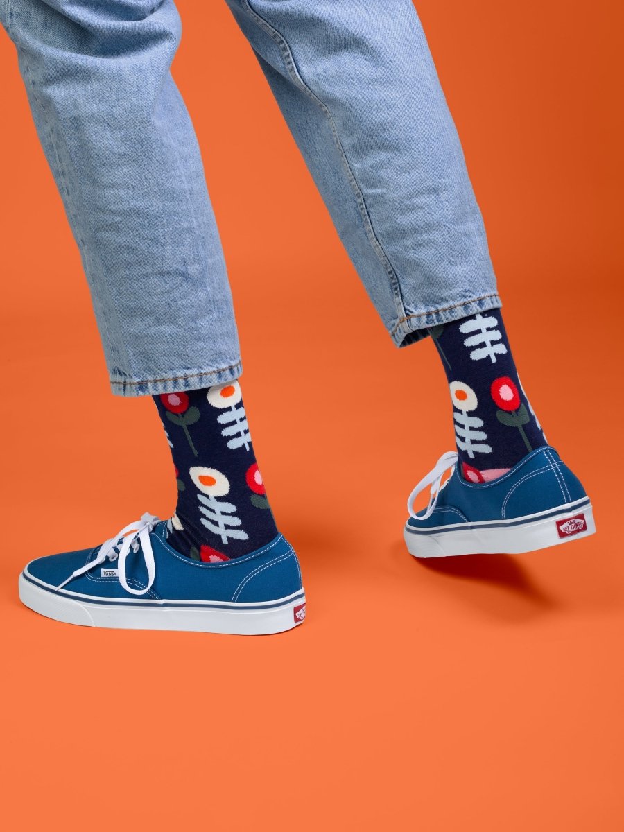 Socken Nordic Bloom von DillySocks