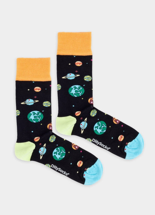 Socken Outer Space von DillySocks