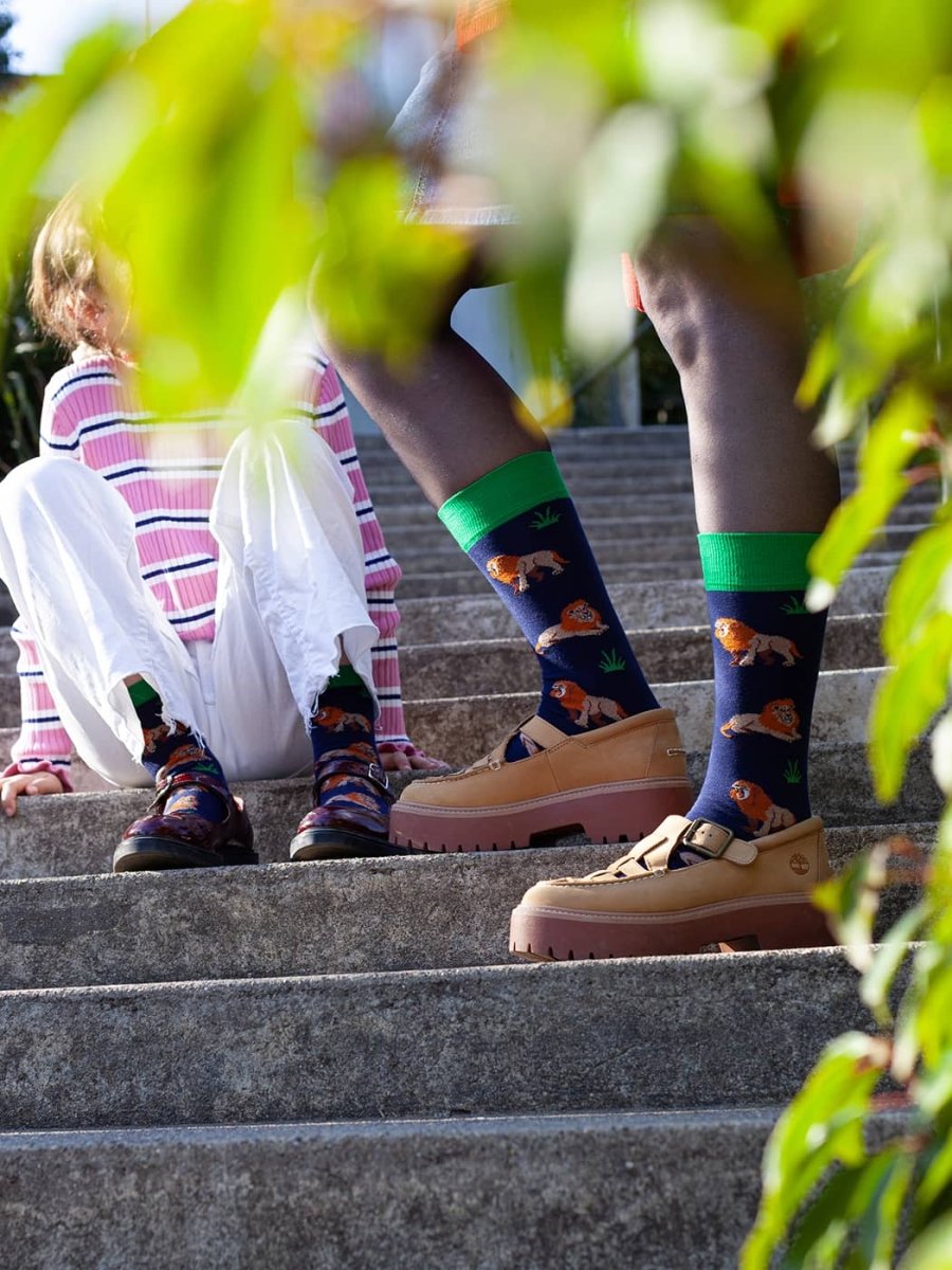 Socken Panthera Löwe von DillySocks