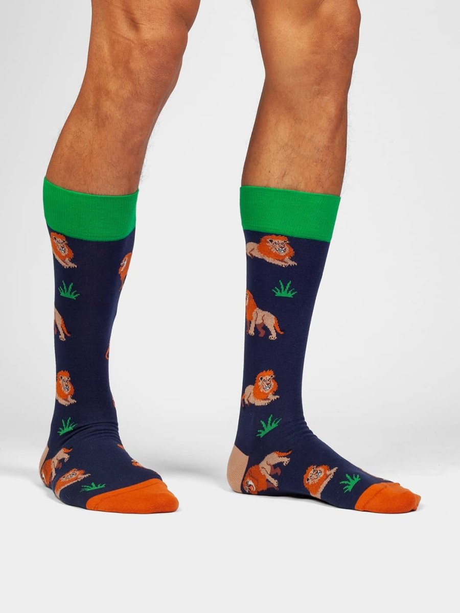 Socken Panthera Löwe von DillySocks